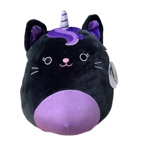 Squishmallows Toys Squishmallow Nixy The Black Unikitty Unicorn Cat
